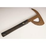 WWII M.O.E axe (means of escape), probably RAF bomber issue, patent No. 515767, 41cm long