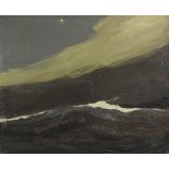 Sir John Kyffin Williams, OBE, RA (1918-2006), 'The Wave' (1964), Oil on canvas, Unsigned, named and