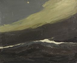 Sir John Kyffin Williams, OBE, RA (1918-2006), 'The Wave' (1964), Oil on canvas, Unsigned, named and