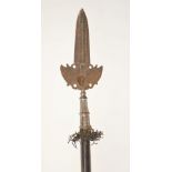 A French Louis XIV Officer’s Spontoon or Partisan, late 17th/early 18th century, the head formed