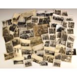 WORLD WAR II INTEREST: A collection of over fifty photographs and photocards depicting German