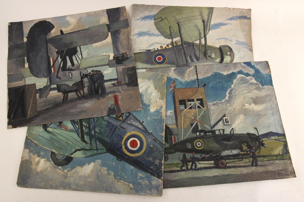 John Hornbuckle (British, 20th century), A portfolio of works depicting World War II naval - Image 2 of 3