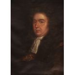 Follower of Sir Godfrey Kneller (1646-1723), A bust length portrait of Mr Croxton of Ravenscroft