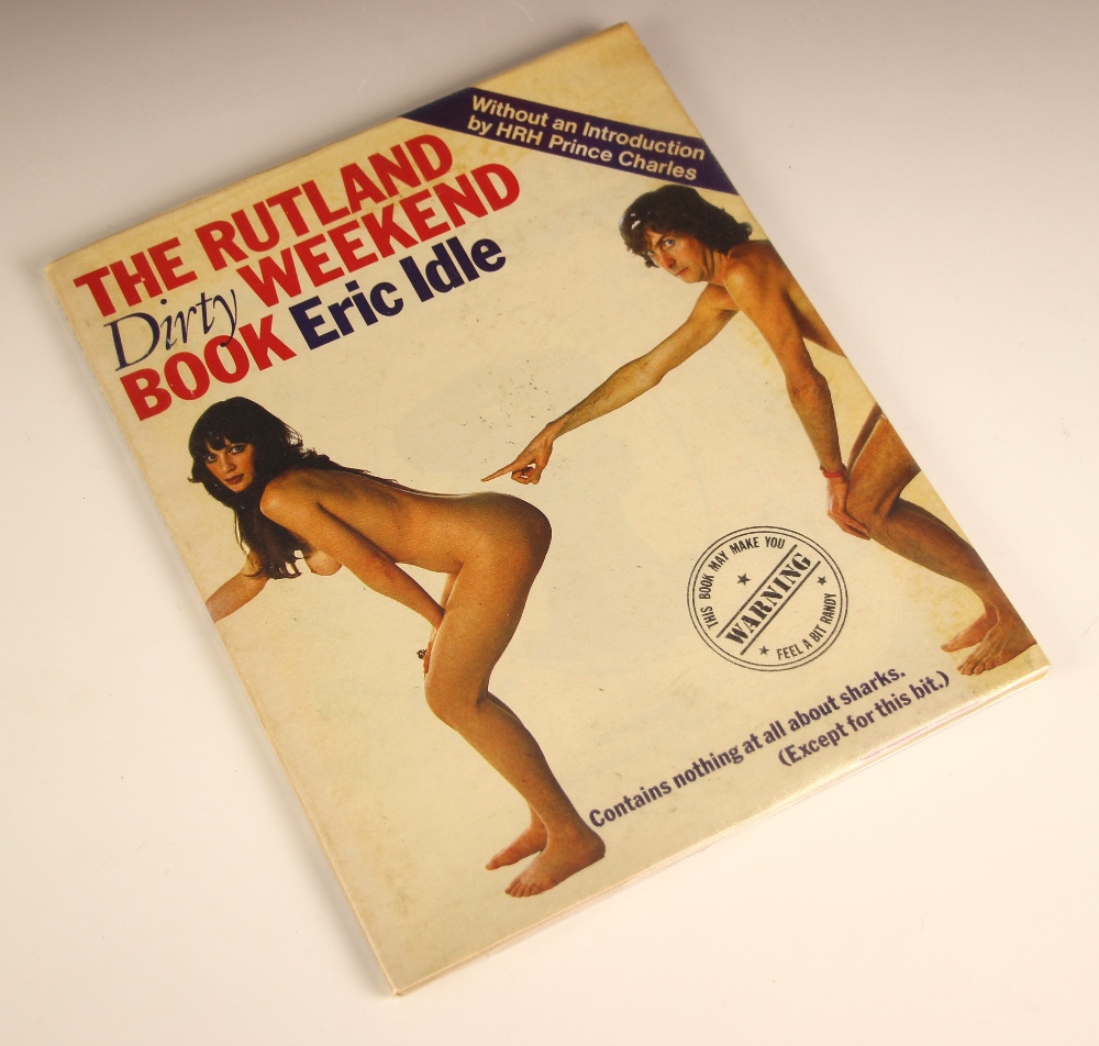 Idle (Eric), THE RUTLAND DIRTY WEEKEND BOOK, second reprint, signed by Eric Idle and Neil Innes,