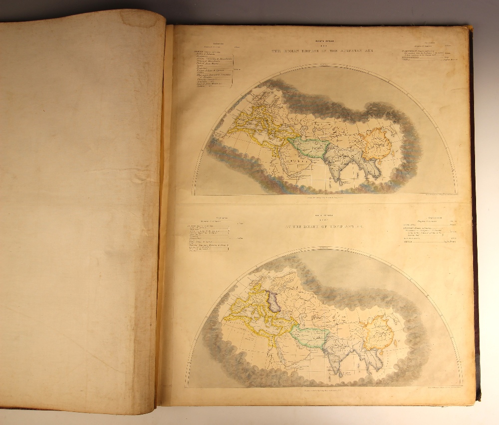 Quin (Edward), HISTORICAL ATLAS; IN A SERIES OF MAPS OF THE WORLD AS KNOWN AT DIFFERENT PERIODS, new - Image 3 of 5