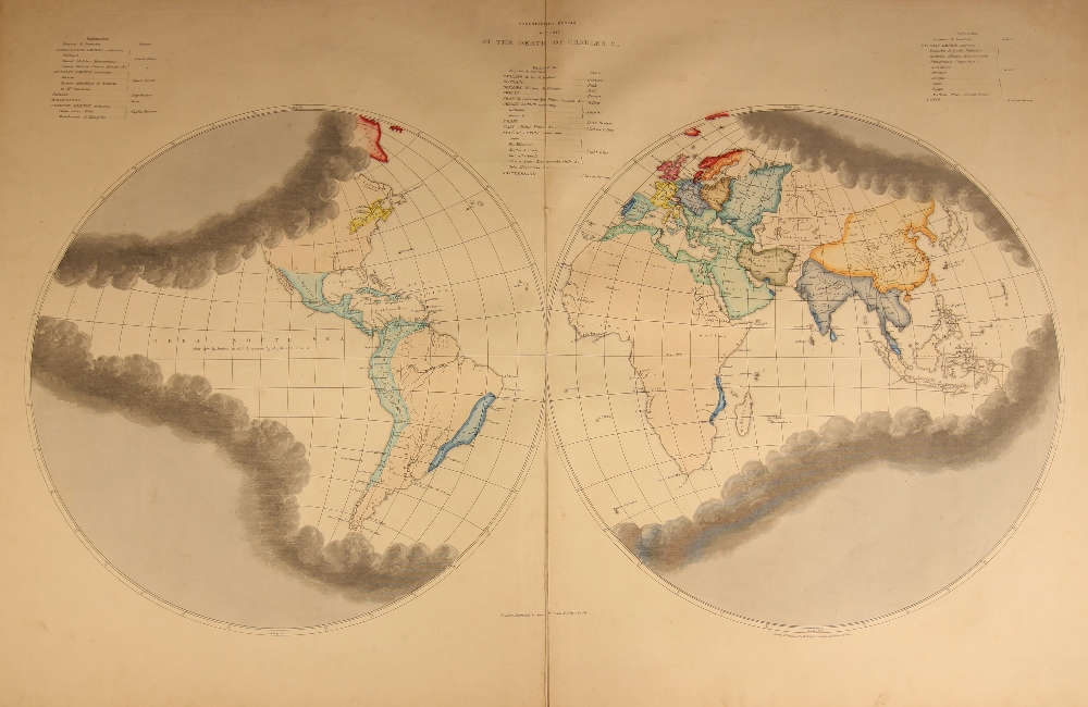 Quin (Edward), HISTORICAL ATLAS; IN A SERIES OF MAPS OF THE WORLD AS KNOWN AT DIFFERENT PERIODS, new - Image 4 of 5