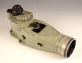 MILITARY/NAVAL INTEREST: A vintage monocular 10 x 60mm optical sight, probably military issue,