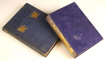 Gosse (Edmund), THE ALLIES' FAIRY BOOK, illustrated by Arthur Rackham, gilt illustrated blue cloth