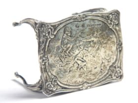 A Victorian silver bijouterie model, B Muller and Son, import marks for Chester 1899, modelled as