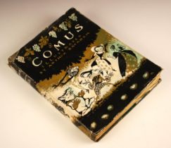 Milton (John), COMUS, illustrated by Arthur Rackham, first edition, black and gilt illustrated DJ (