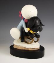 Doug Hyde (British b.1972), 'Winter's Tale', a limited edition cold cast porcelain sculpture, signed