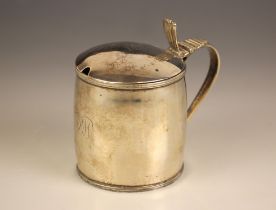 A 19th century silver wet mustard, possibly George Burrows (I),