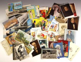 A collection of over 200 postcards, early 20th century and later, to include humorous examples