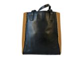 Marni Leather Tote Shopping Bag