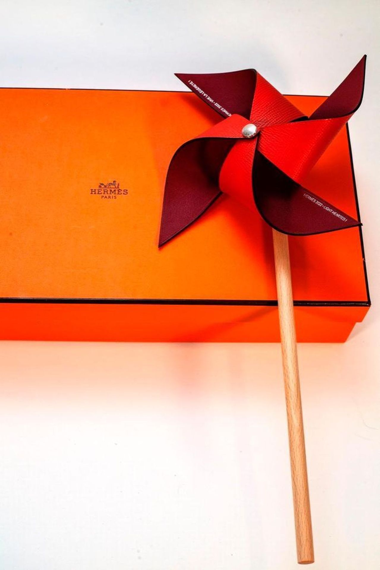 Hermes Orange Pinwheel 2022 - Image 2 of 6