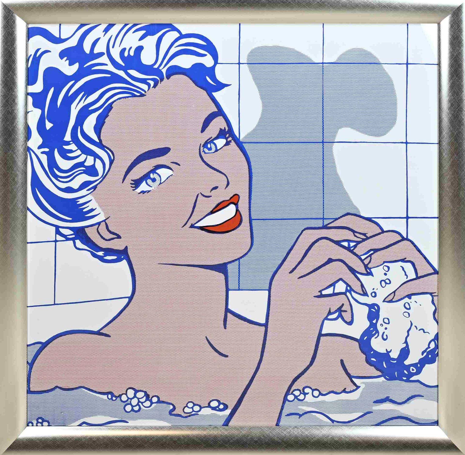 Style by R. Lichtenstein, Woman in the bath