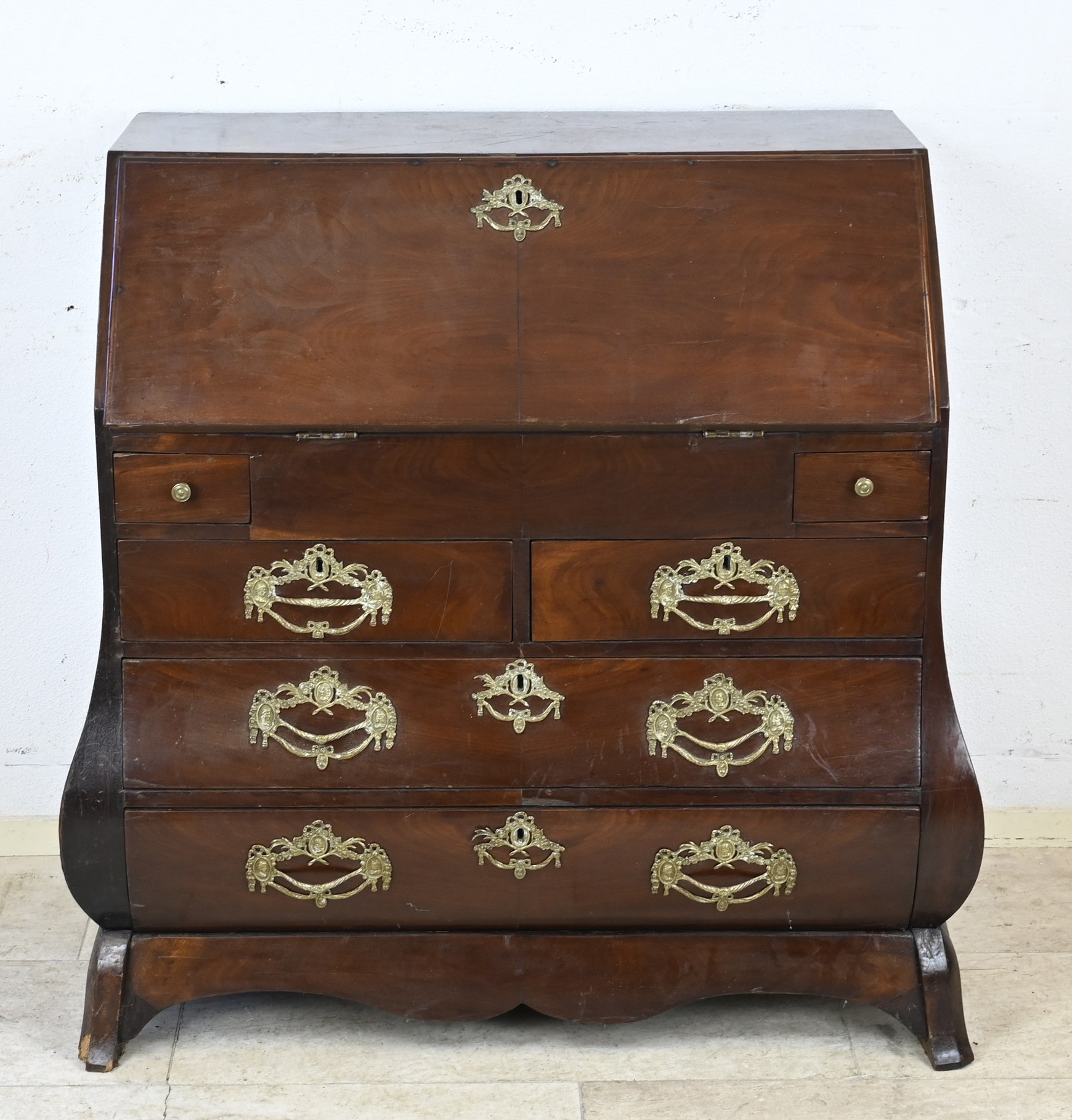 18th century secretaire (mahogany) - Image 2 of 2