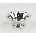 Silver cream bowl