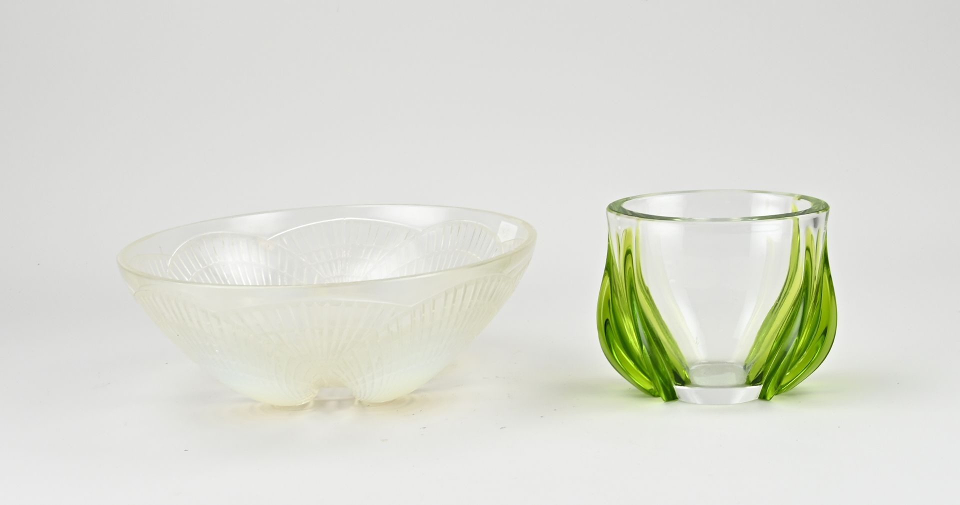 Two parts glassware from Lalique