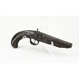 Antique pistol, L 26.5 cm.