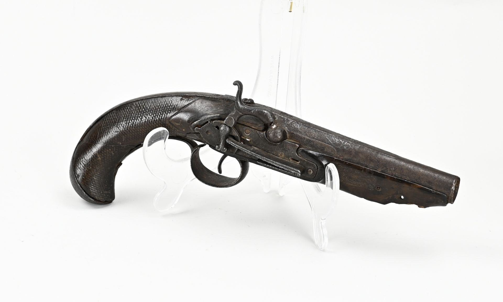 Antique pistol, L 26.5 cm.