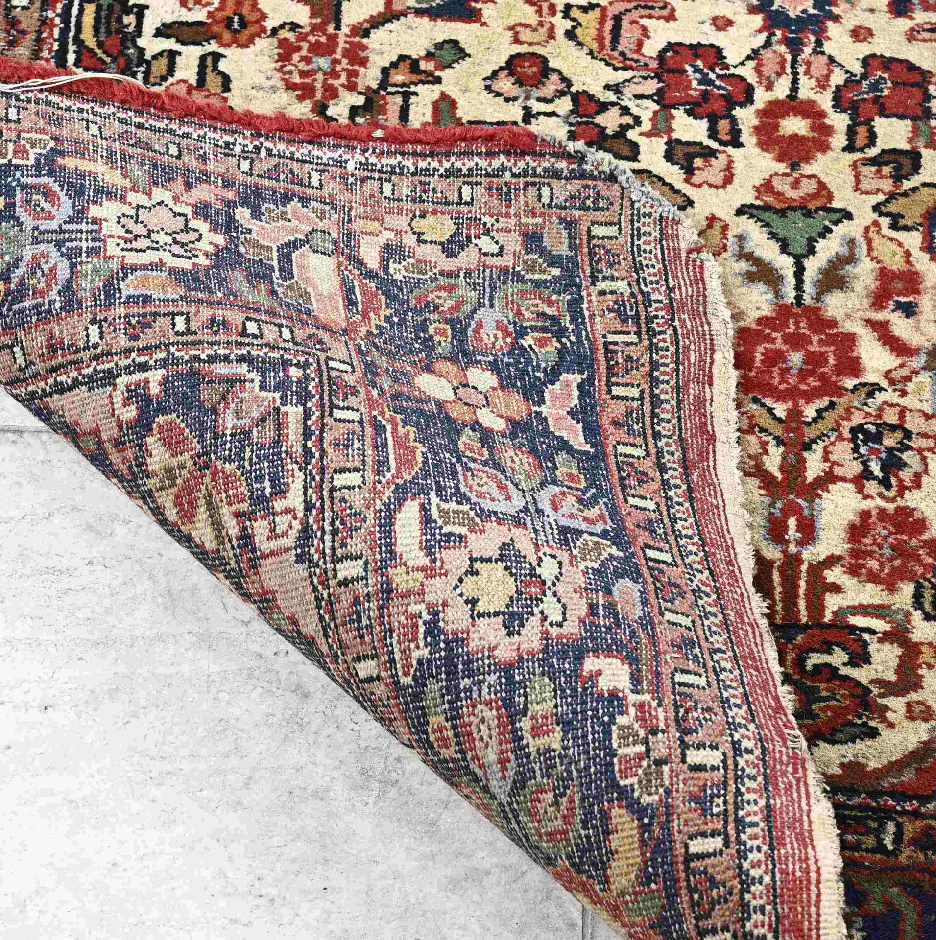 Persian carpet, 200 x 125 cm. - Bild 3 aus 3