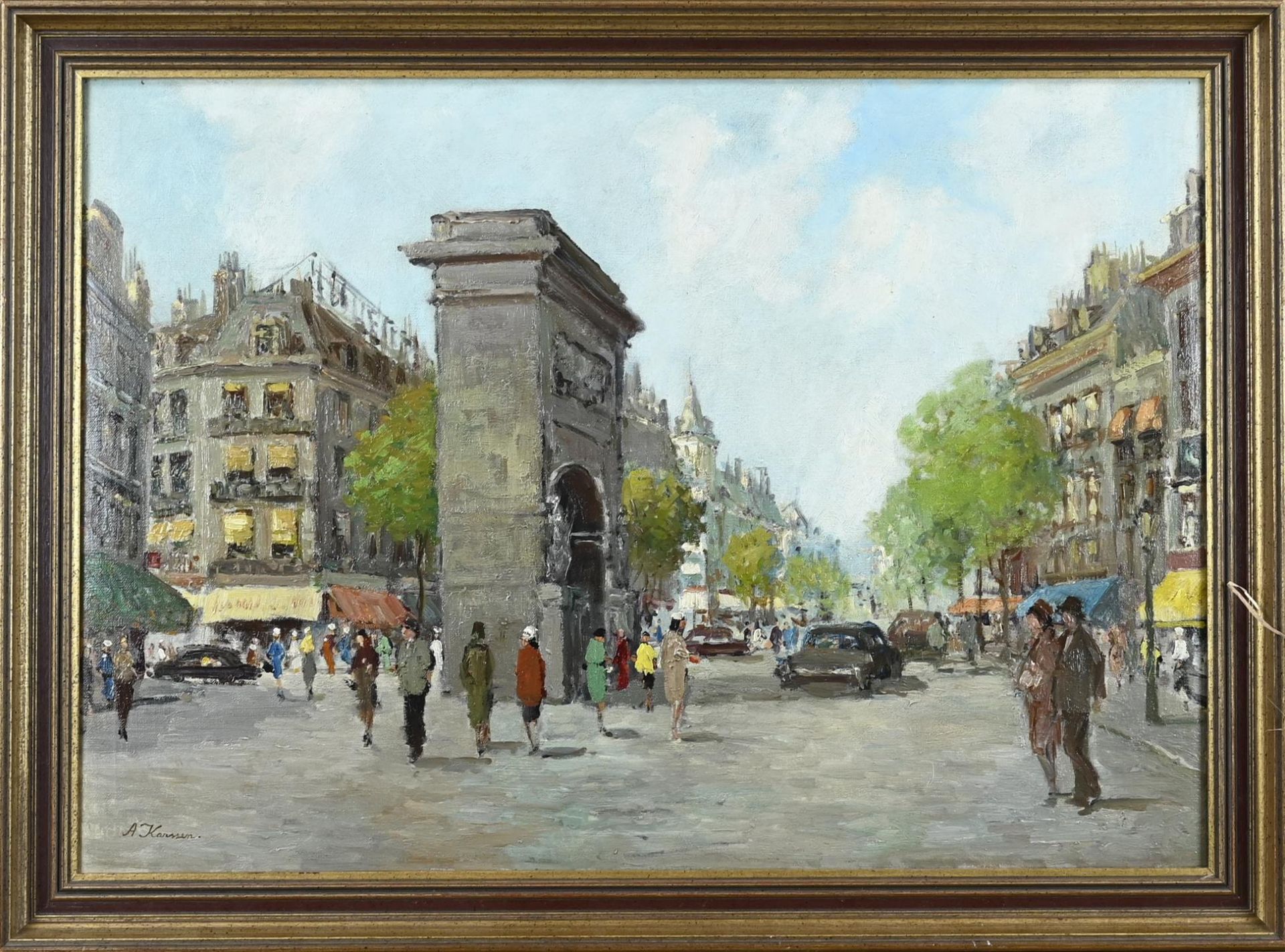 Anton Karssen, Cityscape Paris