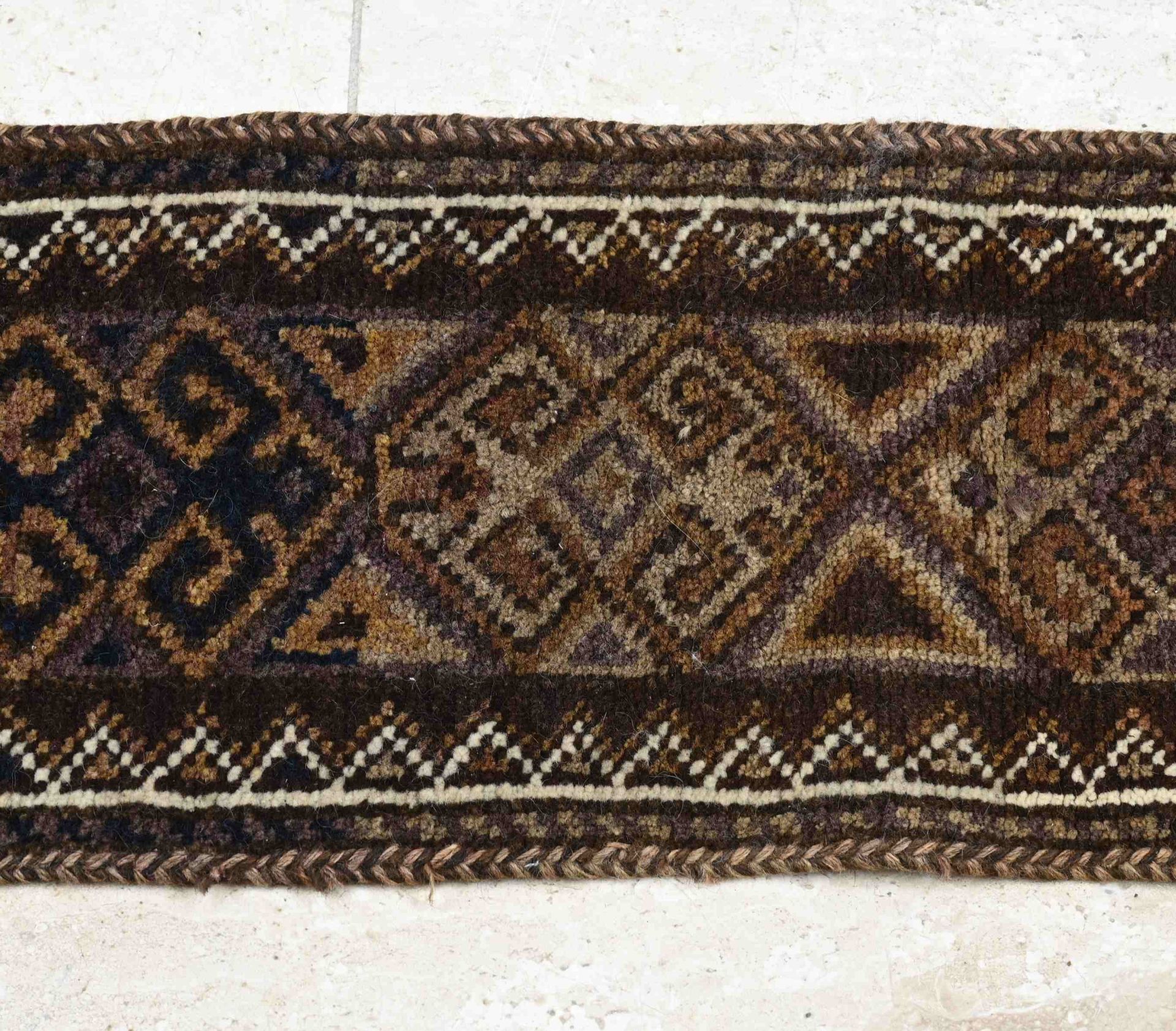 Persian rug, 110 x 216 cm. - Image 2 of 3