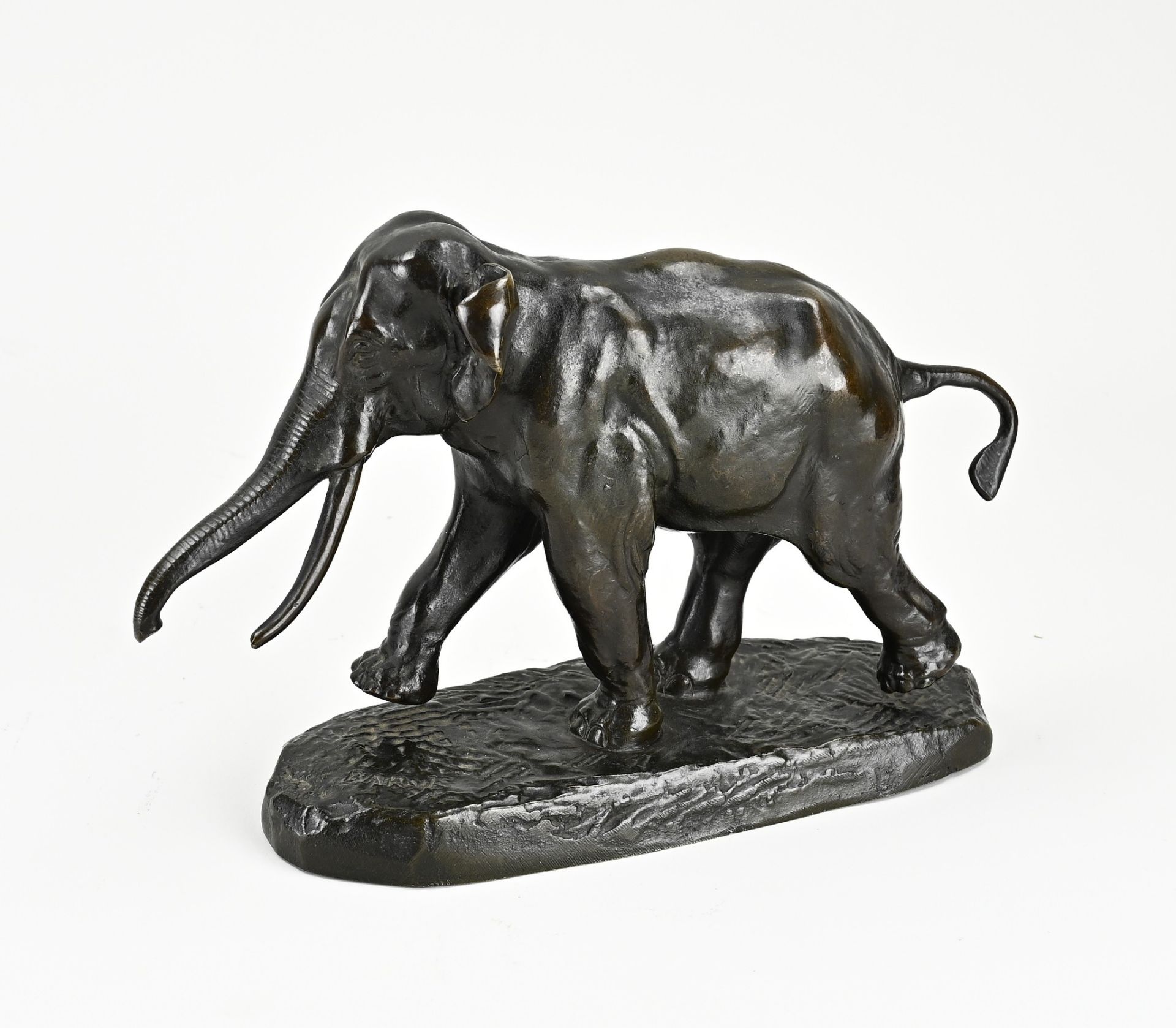 Bronze sculpture, Elephant