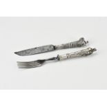 Travel cutlery with silverware