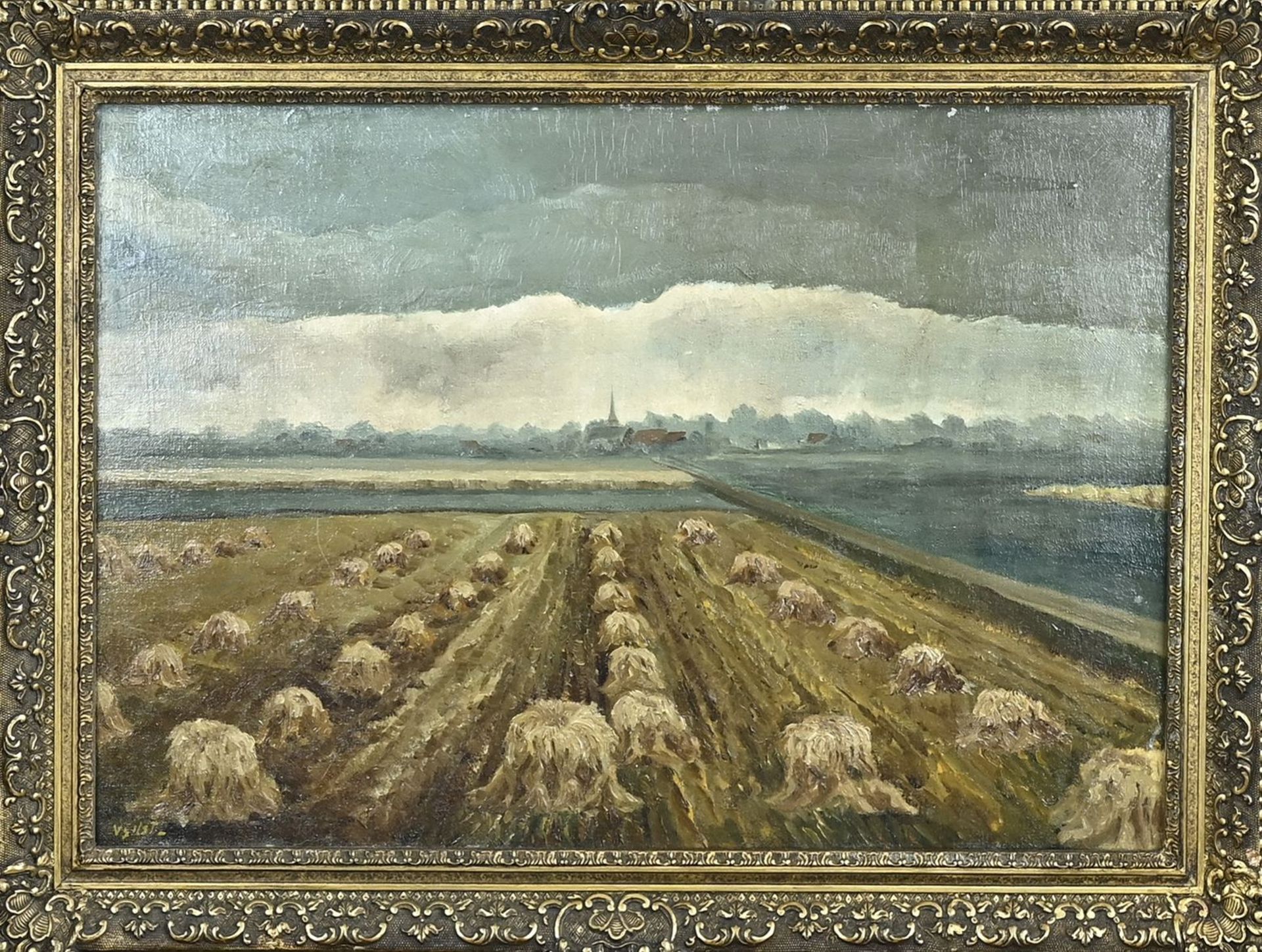 van Gilst, corn sheaves