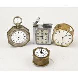 Lot of antique timepieces (4x)