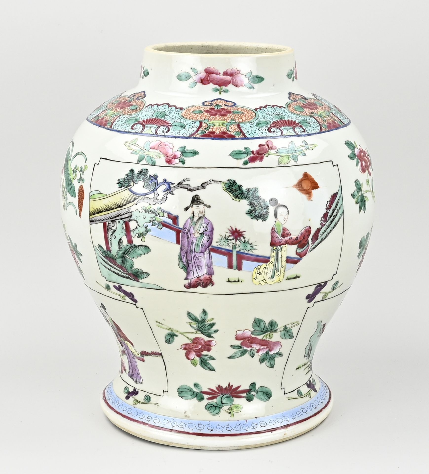 Chinese pot, H 32 cm.