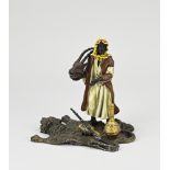 Oriental bronze figure, Arab