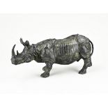 Bronze rhinoceros