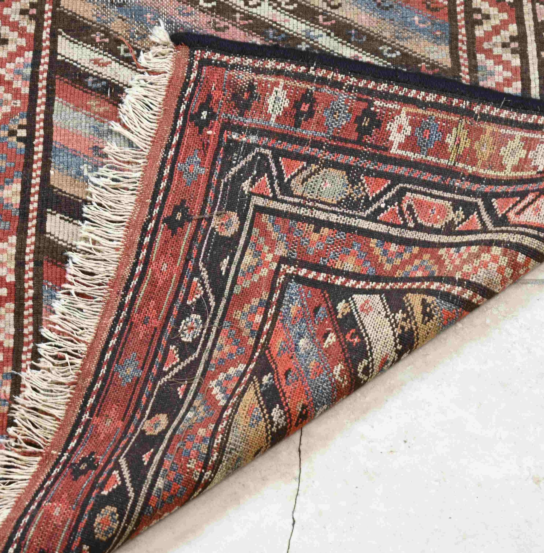 Antique Kilim runner, 285 x 90 cm. - Image 3 of 3