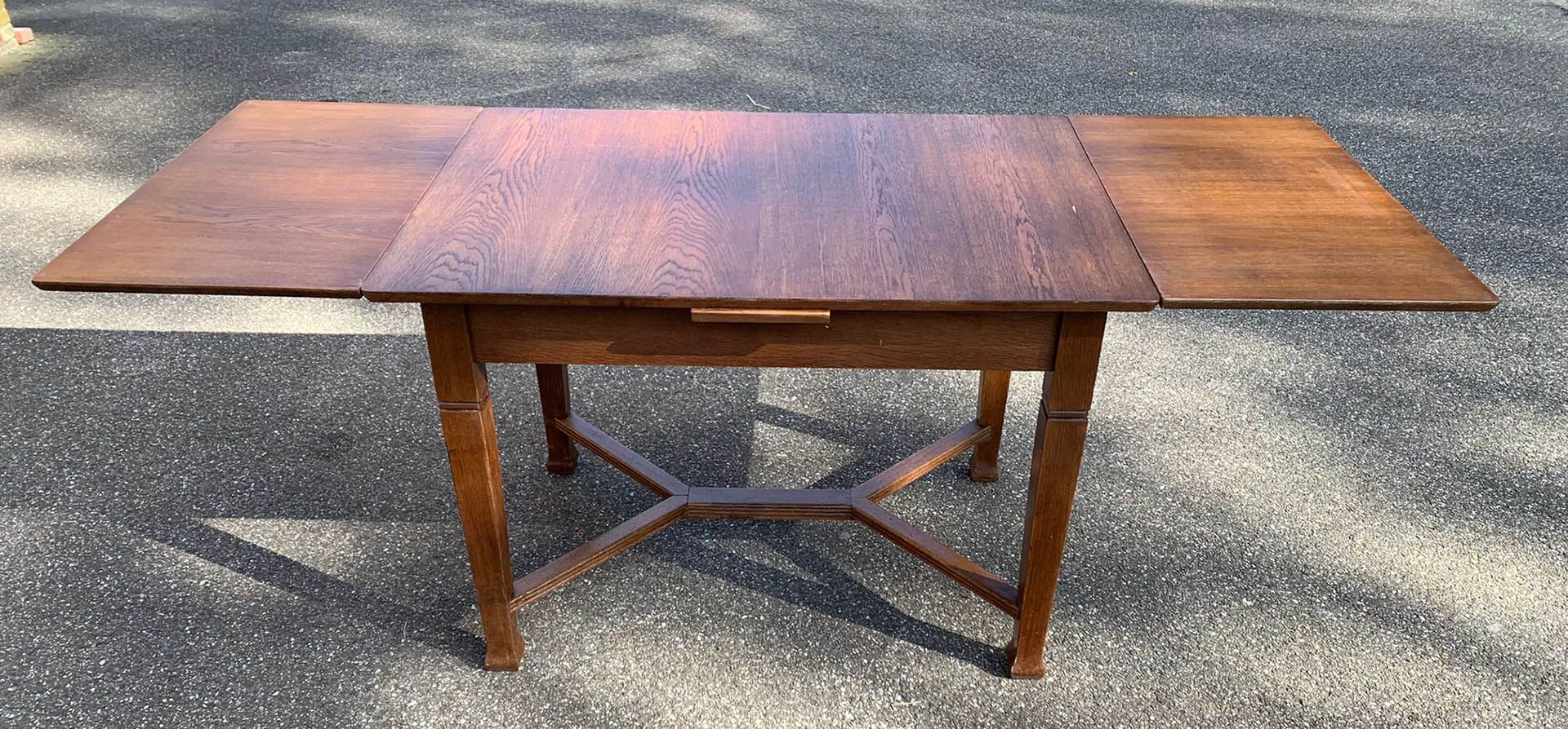 Oak table circa 1920.