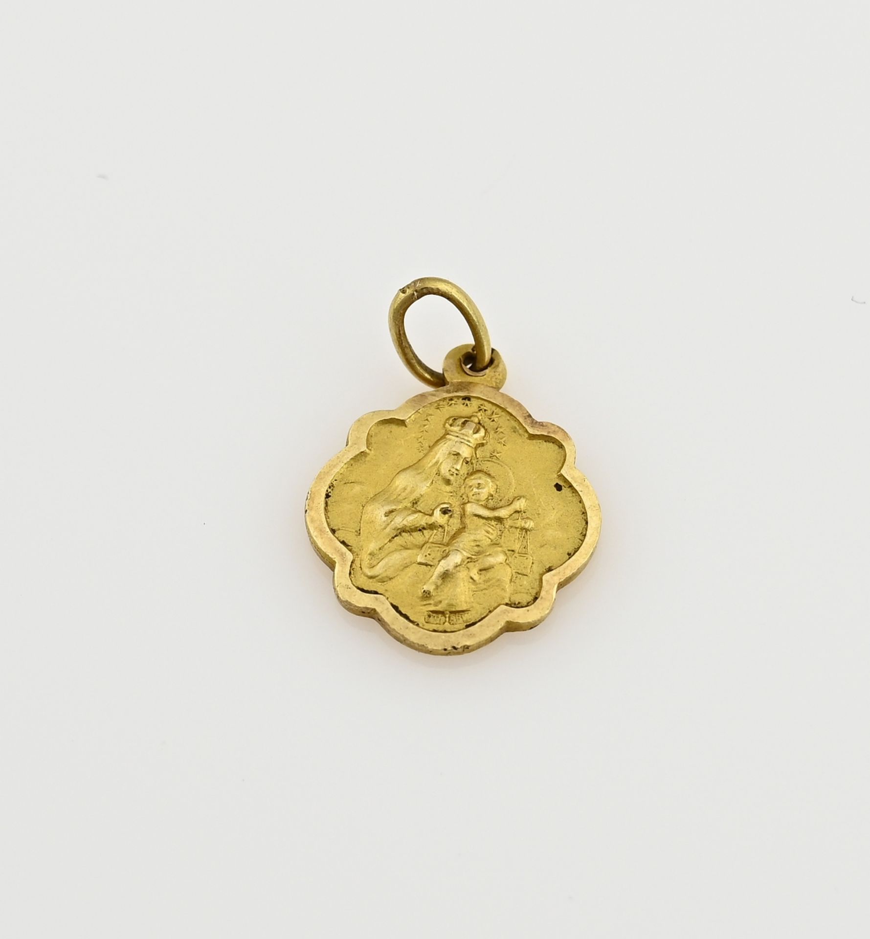 Gold Maria pendant