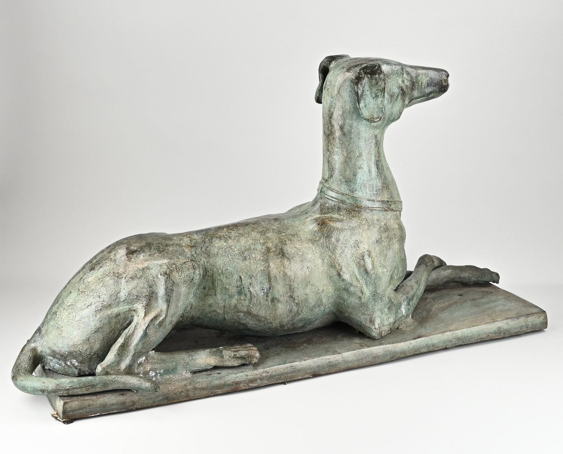 Bronze greyhound - Image 2 of 2