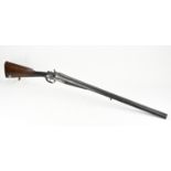 Double-barrelled shotgun, L 111 cm.