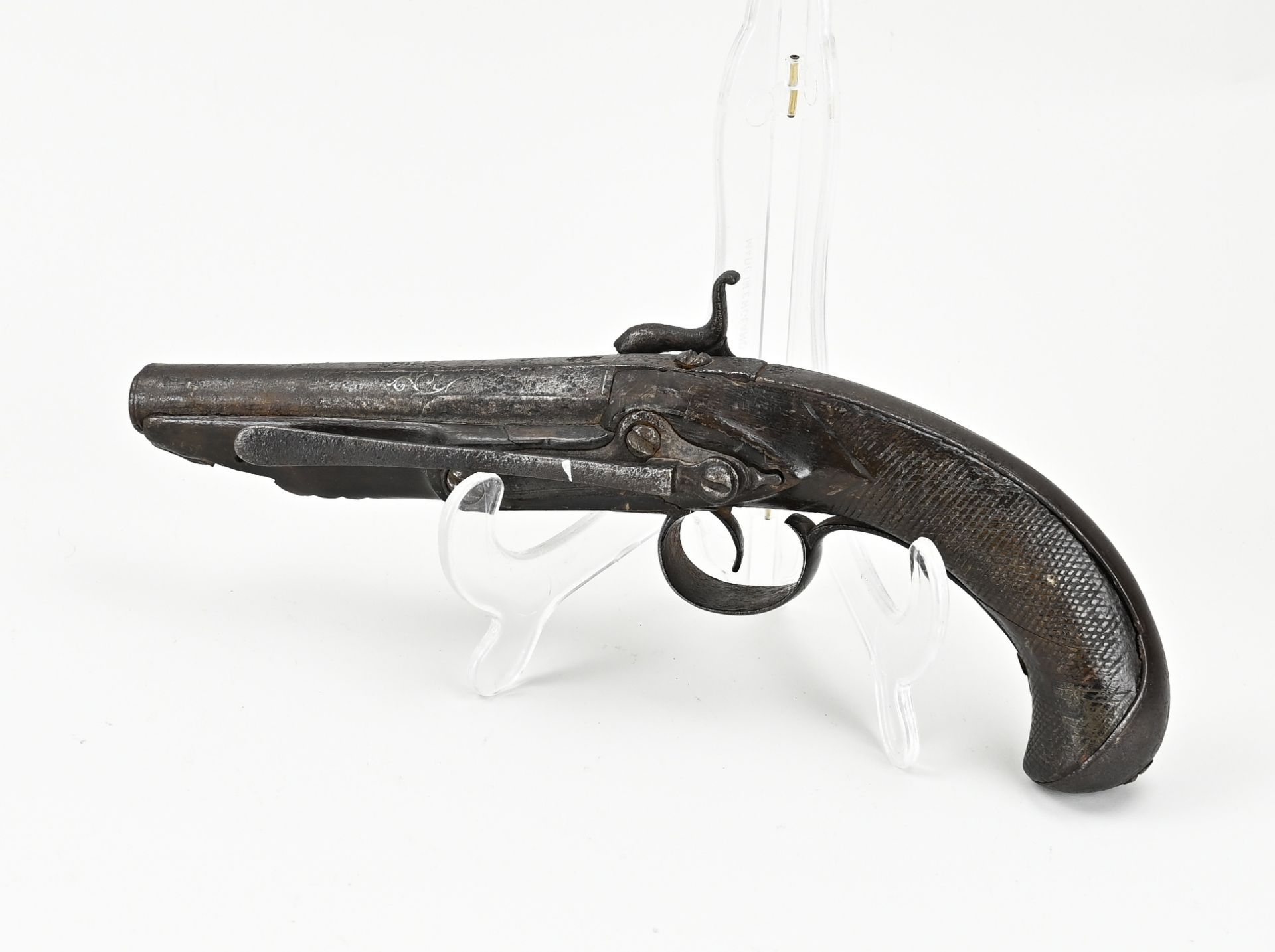 Antique pistol, L 26.5 cm. - Image 2 of 2