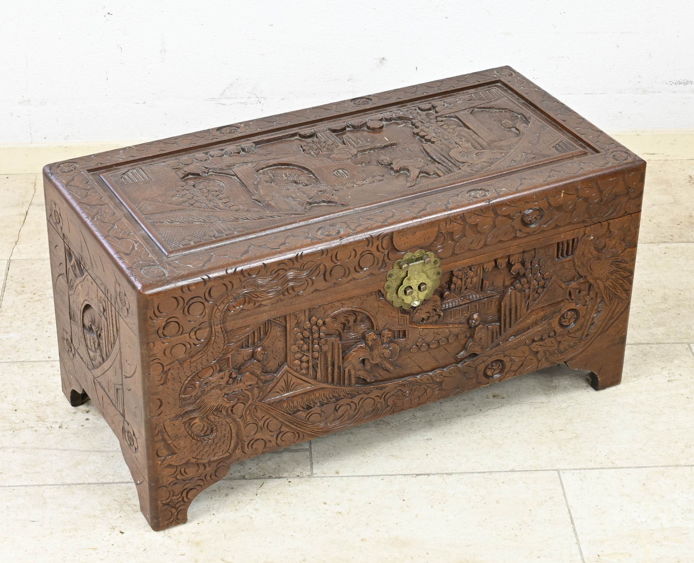 Chinese camphor chest