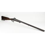 Double-barrelled shotgun, L 113 cm.