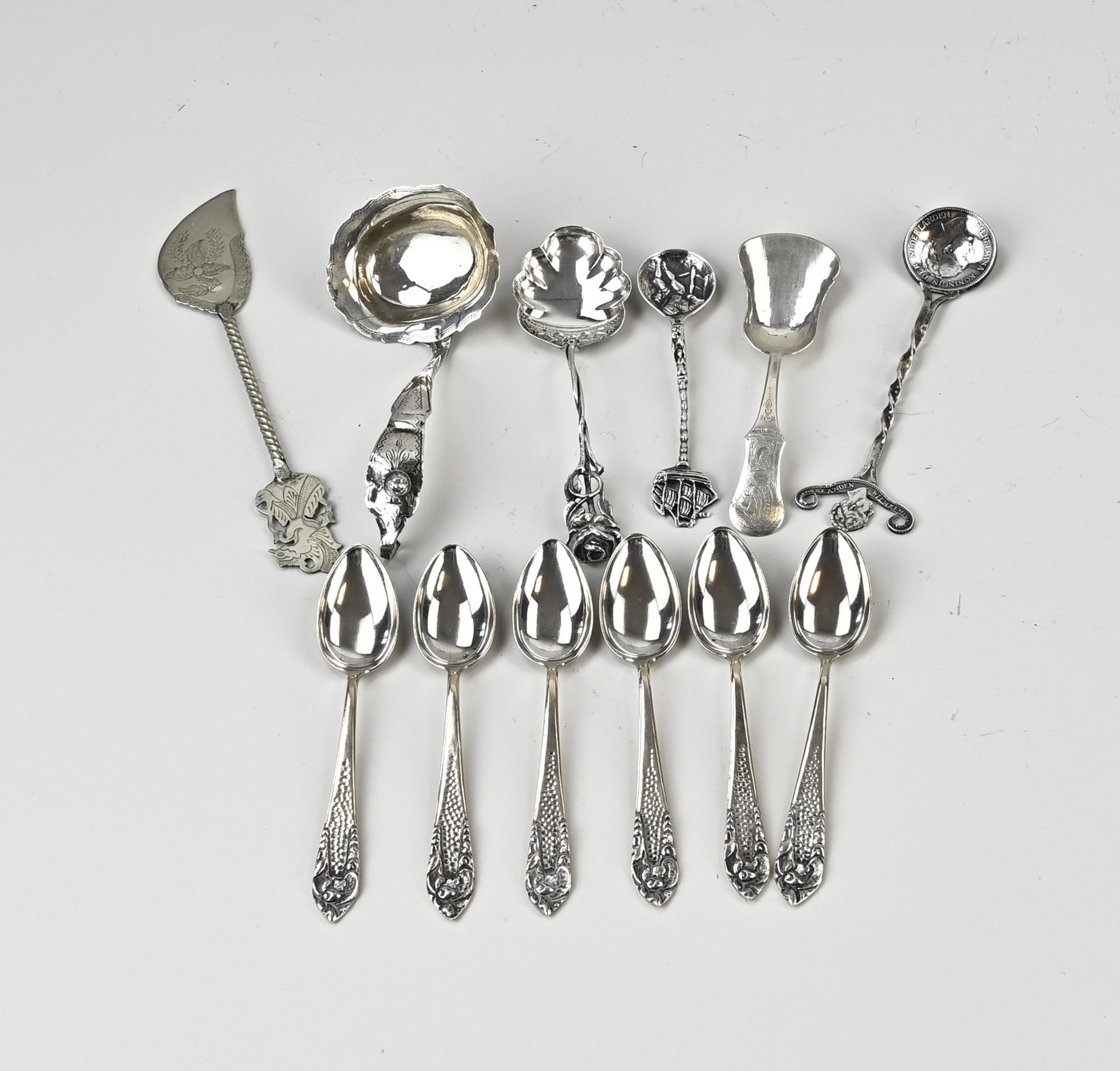 Lot silver spoons