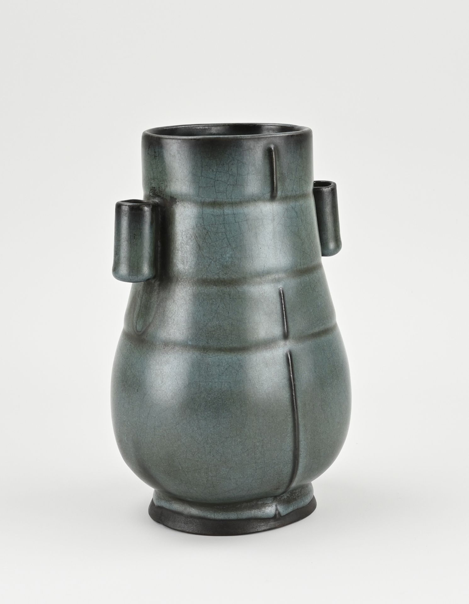 Chinese vase, H 23 cm. - Image 2 of 3