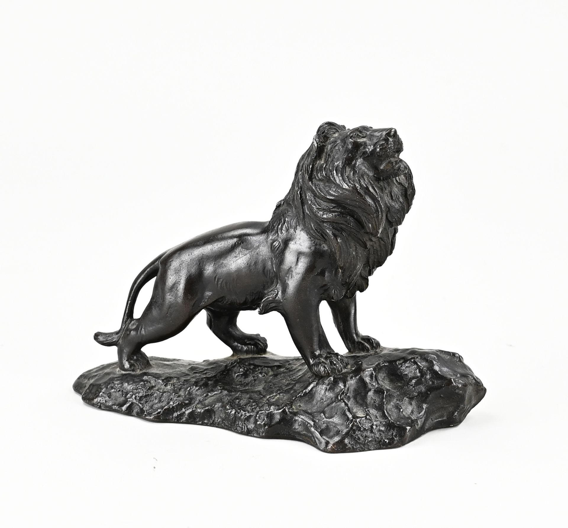 Bronze figure, lion