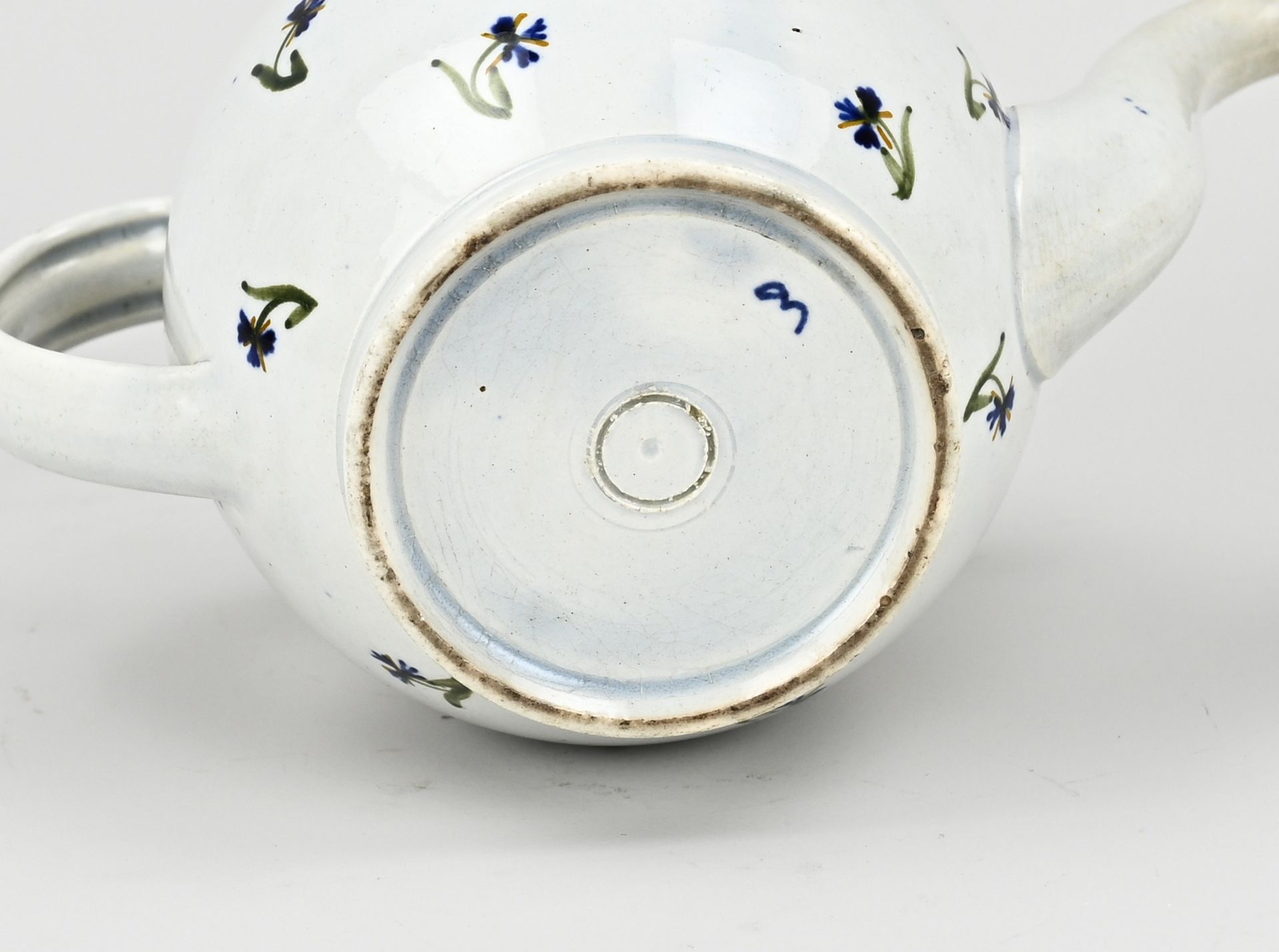 English pearlware teapot - Bild 3 aus 3