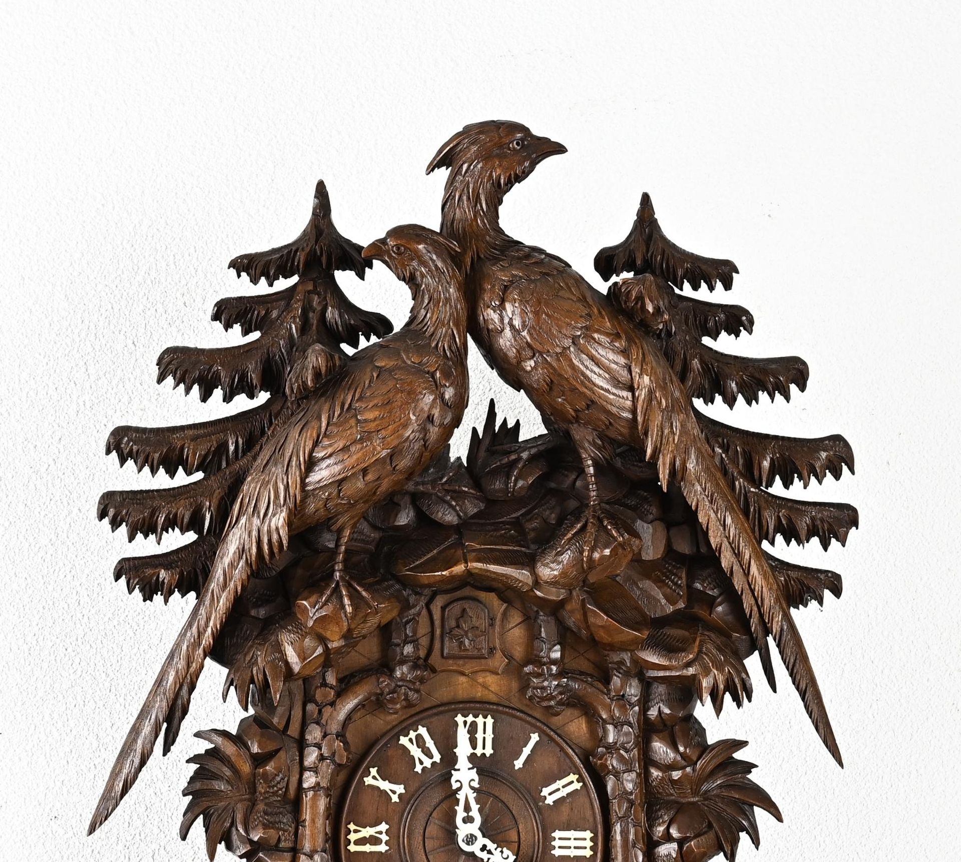 Large Schwarzwalder cuckoo clock, 83 cm. - Image 3 of 3