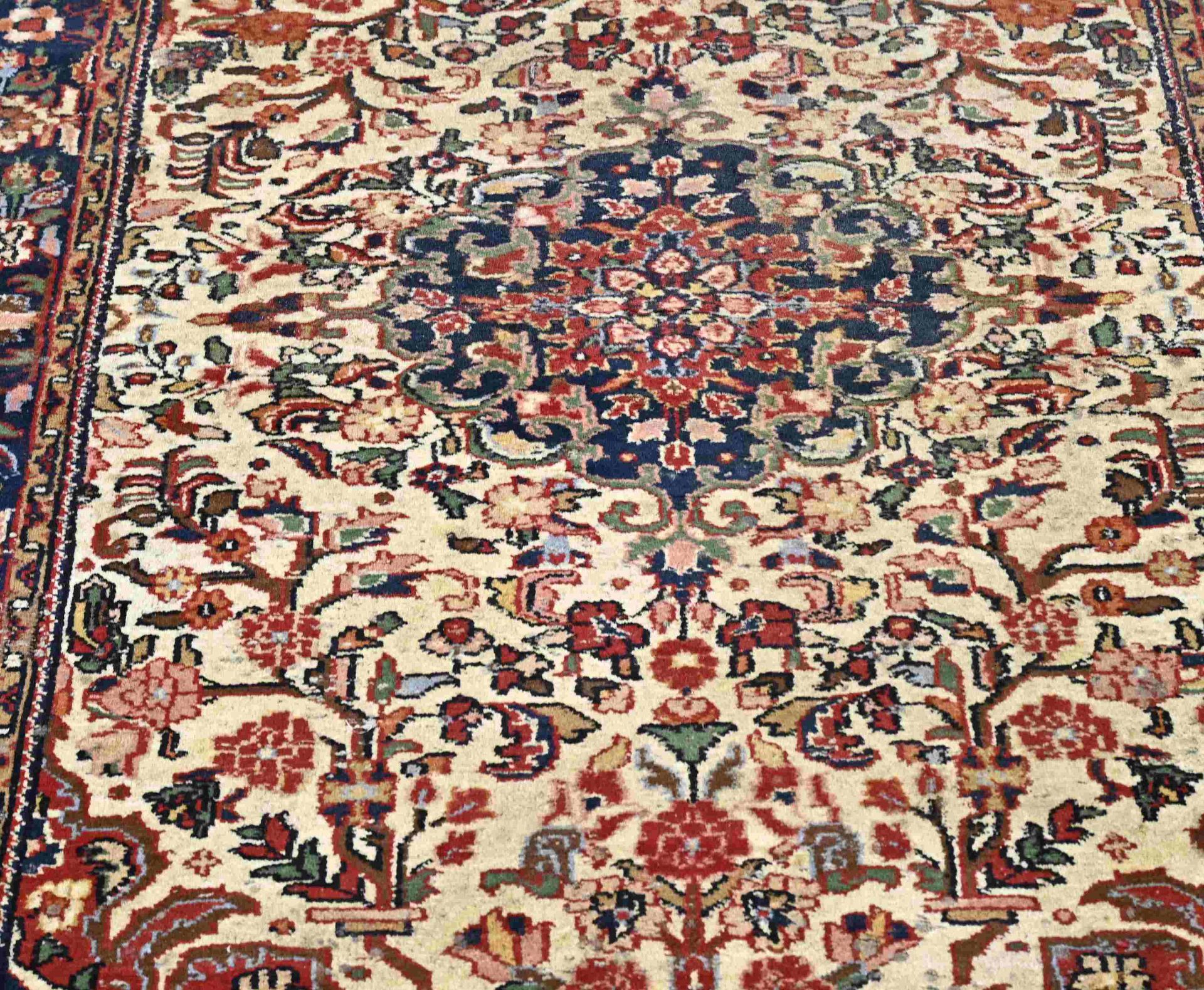 Persian carpet, 200 x 125 cm. - Bild 2 aus 3