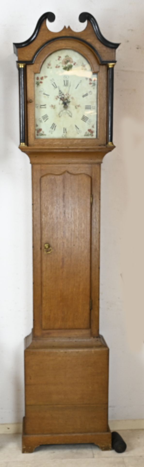 English grandfather clock, H 220 cm.